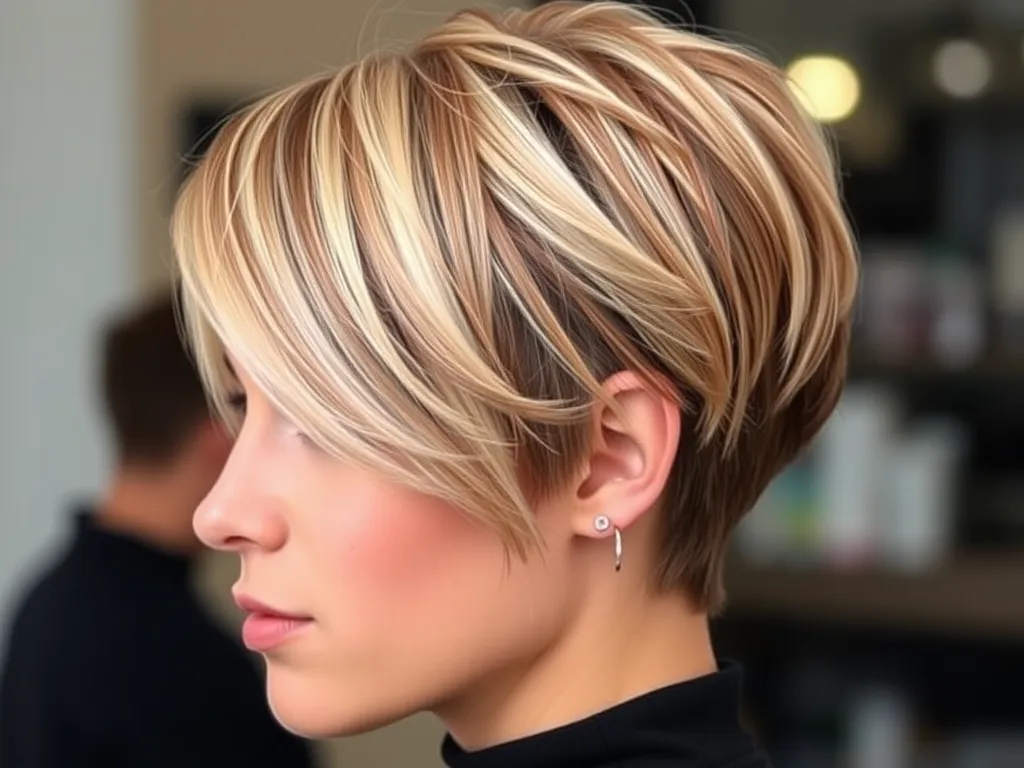 Jak zrobić pasemka na krótkich włosach?