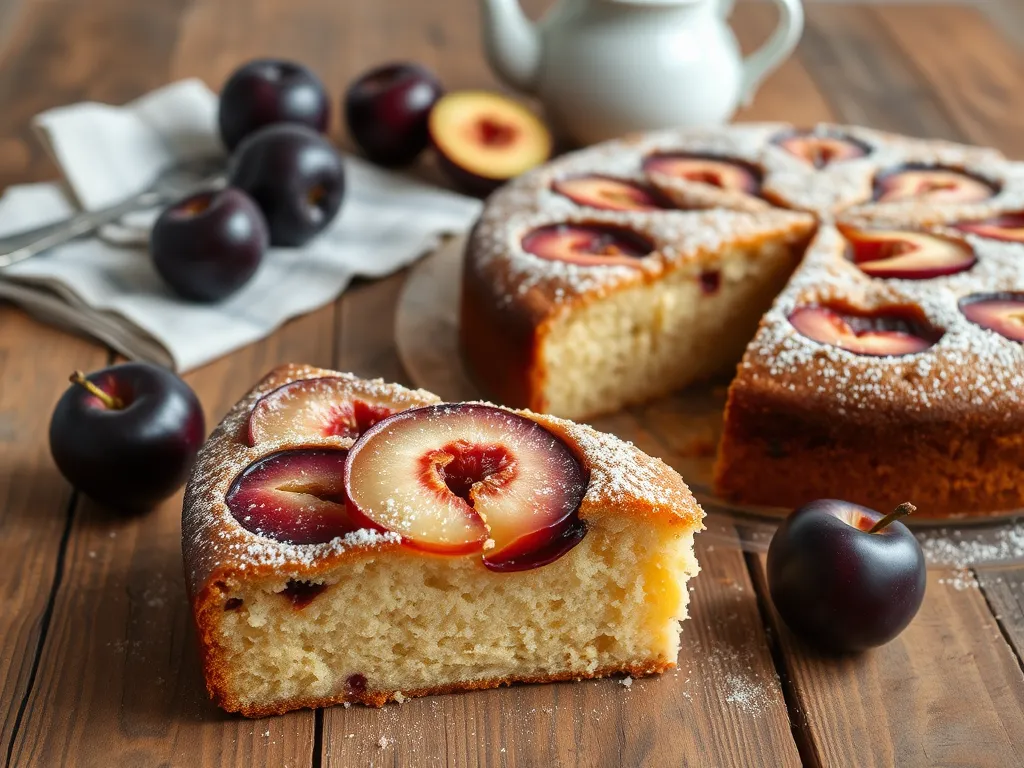 Jak układać śliwki na ciasto?