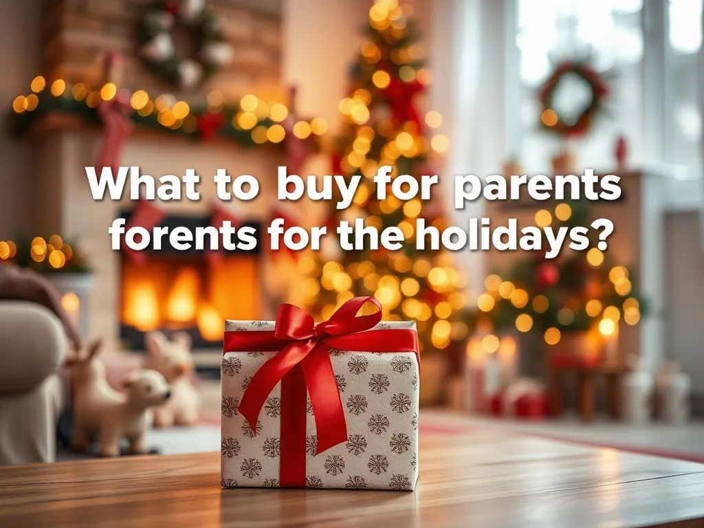 Co kupić rodzicom na święta?