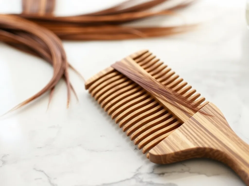 Jak samemu zrobić pasemka grzebieniem?